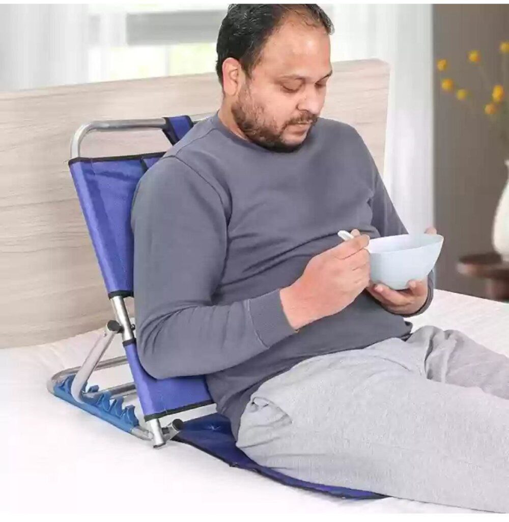 Dossier de lit réglable portable et chaise de sol pliable, multifonctionnelle – 6 Positions – Image 6