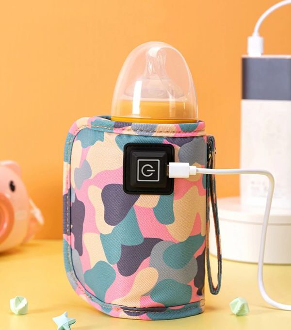 Chauffe-Biberon Portable USB réglable pour allaitement et voyage