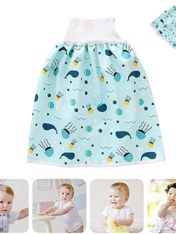Jupe-couche Confortable imperméable en coton pour bébés et enfants